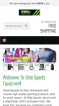 Mobile Screenshot of elitesportzequipment.com